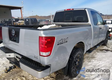 2005 Nissan Titan Xe из США, поврежденный, VIN 1N6BA06B95N521112